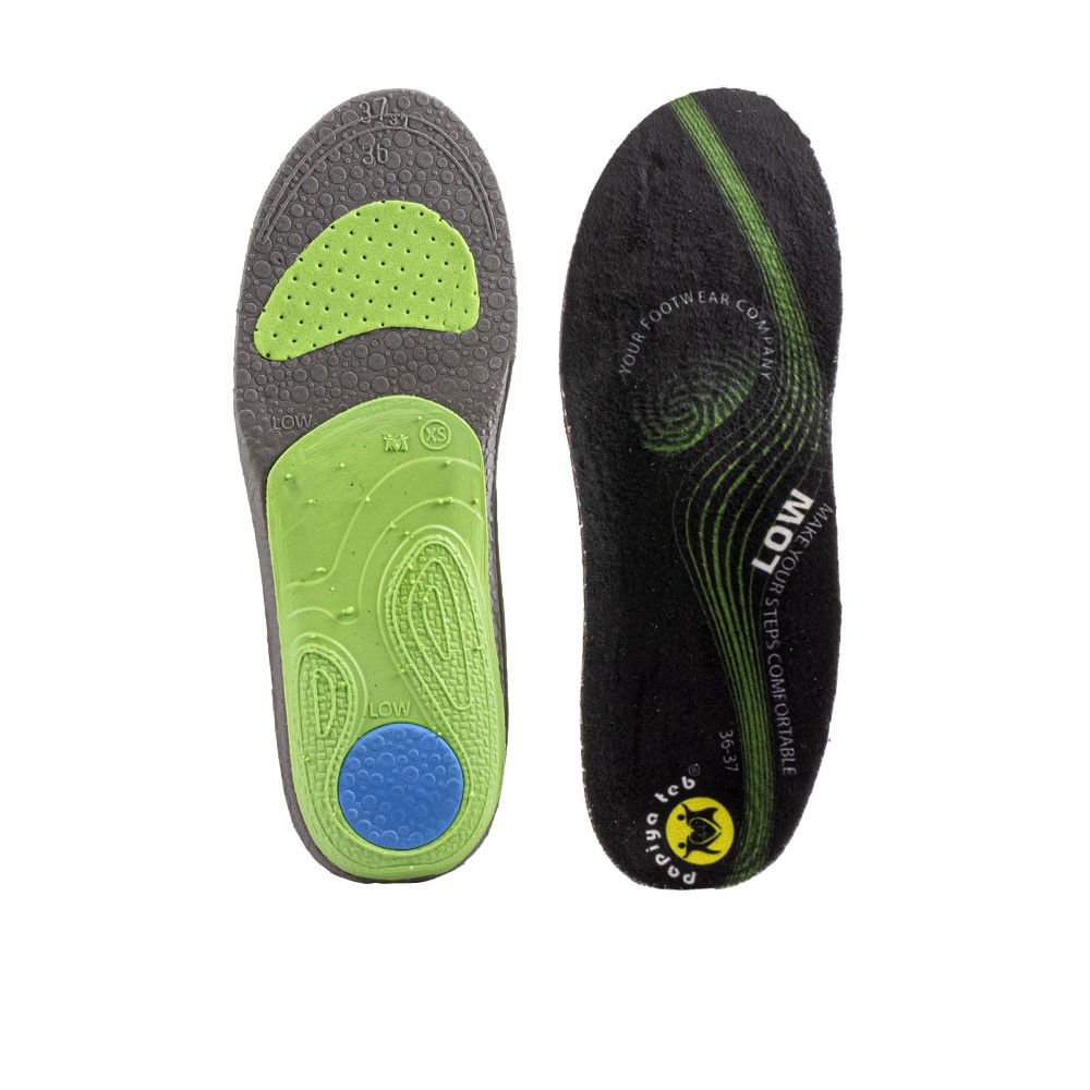 خرید آنلاین کفی طبی ورزشی پاپیا متناسب با قوس کوتاه پا(Sport Low Arch) کد 19